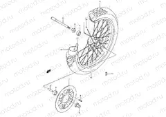 45 - FRONT WHEEL