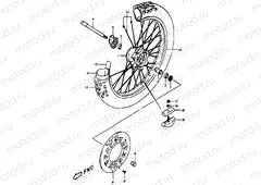 45 - FRONT WHEEL