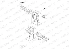 45 - HANDLE SWITCH (SV650K8/K9/AK8/AK9/UK8/UK9/UAK8/UAK9)
