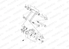 45 - REAR CHSHION LEVER