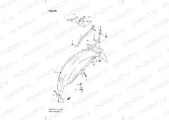 45 - REAR FENDER