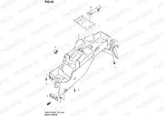 45 - REAR FENDER