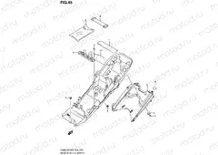 45 - REAR FENDER UPPER