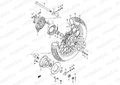 45 - REAR WHEEL