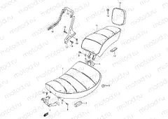 45 - SEAT (MODEL N/P/R/S)