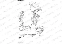 451B - HEADLAMP HOUSING (GSX-S125MLXL8 P21)