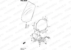 454F - WIND SCREEN (UH200AL5 P19)
