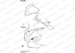 45B - COWLING BODY (MODEL K2)