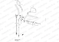 45B - HANDLEBAR (MODEL K9:P37/MODEL L0)