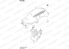 45D - REAR FENDER (MODEL K2)