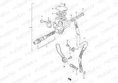 46 - FRONT BRAKE HOSE