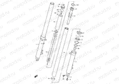 46 - FRONT DAMPER (MODEL W/X/Y/K1/K2)
