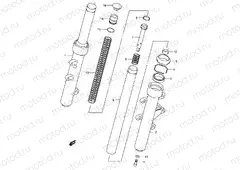 46 - FRONT FORK DAMPER
