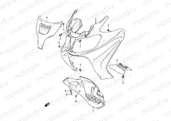 46 - FRONT LEG SHIELD (MODEL K3/K4)