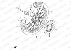 46 - FRONT WHEEL