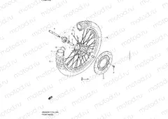 46 - FRONT WHEEL