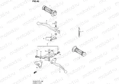 46 - HANDLE LEVER (GS125SX/SUX)