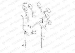 46 - HANDLEBAR (SEE NOTE)