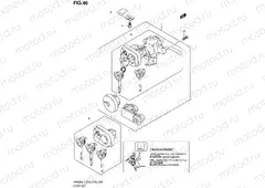 46 - LOCK SET (AN650L4 E33)