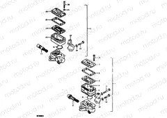 46 - MASTER CYLINDER (GT200EX)