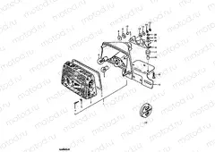 46 - REAR COMBINATION LAMP (E34)