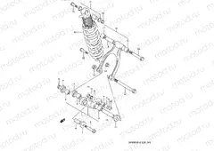 46 - REAR CUSHION LEVER (MODEL N/P)