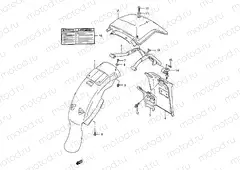 46 - REAR FENDER