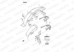 46 - REAR FENDER
