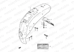 46 - REAR FENDER