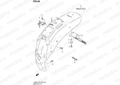 46 - REAR FENDER
