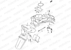 46 - REAR FENDER