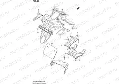 46 - REAR FENDER LOWER