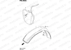 460A - FRONT FENDER
