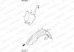 460A - FRONT FENDER