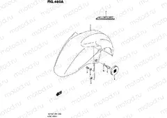 460A - FRONT FENDER