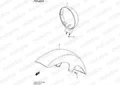 460A - FRONT FENDER