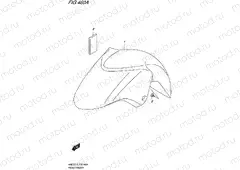 460A - FRONT FENDER