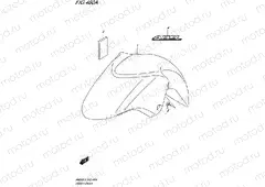 460A - FRONT FENDER