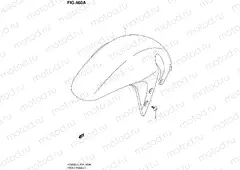 460A - FRONT FENDER