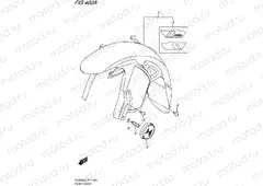 460A - FRONT FENDER (DL1000AL8 E21) (FOR YU1)