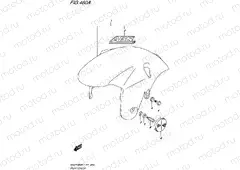 460A - FRONT FENDER (GSX-R1000RL7 E21)