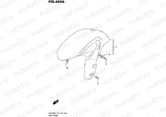 460A - FRONT FENDER (GSX-R600L5 E03)