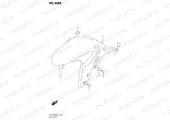 460A - FRONT FENDER (GSX-S1000A,GSX-S1000AUF)