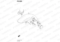 460A - FRONT FENDER (GSX-S125A)
