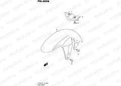 460A - FRONT FENDER (VZR1800L5 E02)