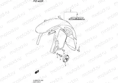 460B - FRONT FENDER (DL1000AL8 E21) (FOR YVB,YWW)
