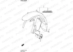 460B - FRONT FENDER (DL1000AL9 E21)