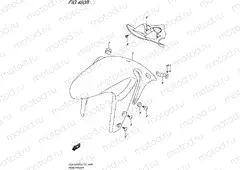 460B - FRONT FENDER (GSX-S1000FUFL6 E21)