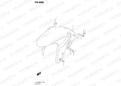 460B - FRONT FENDER (GSX-S1000ZA,GSX-S1000ZAUF)