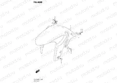 460B - FRONT FENDER (GSX-S750A)